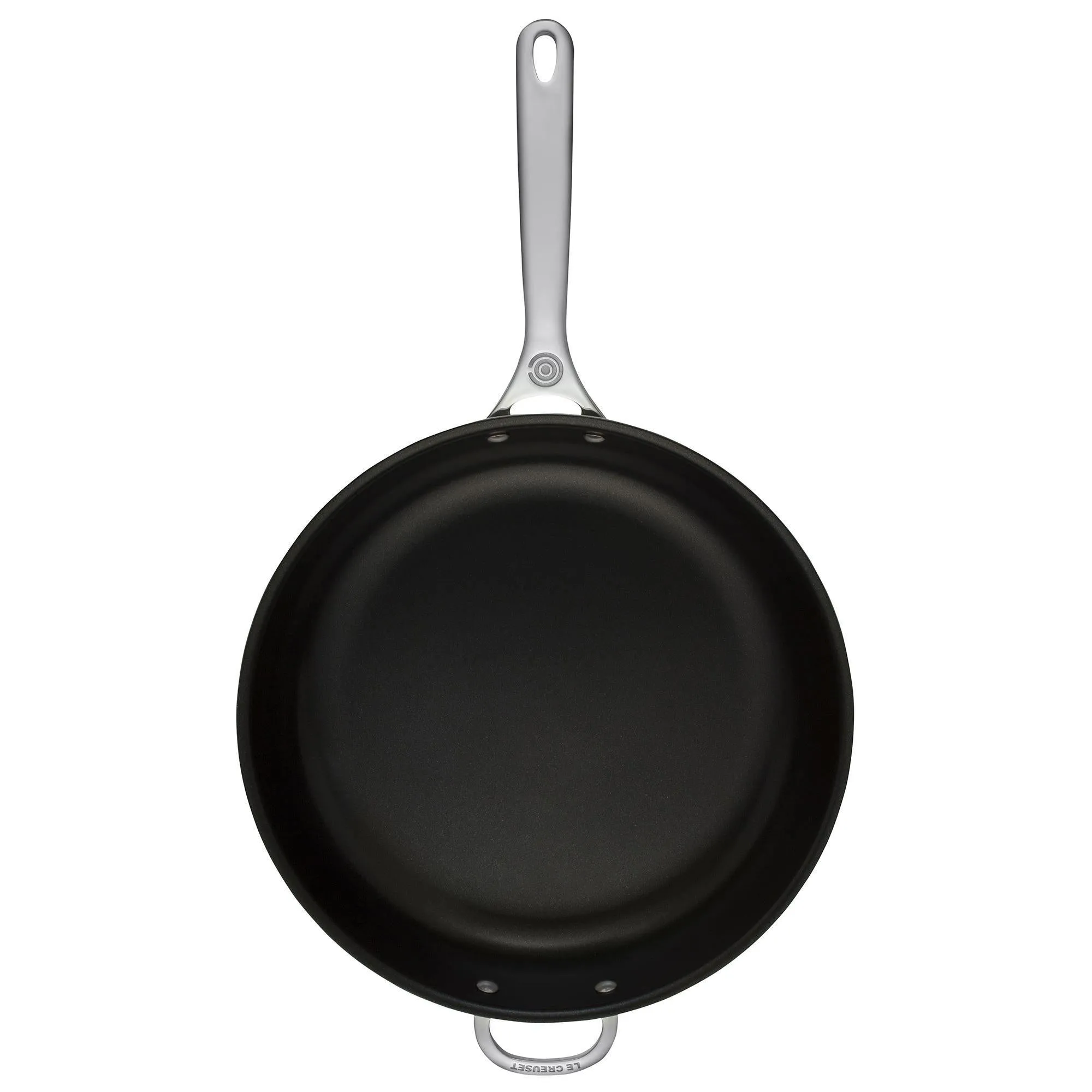 Le Creuset 12.5" Nonstick Deep Fry Pan with Helper Handle